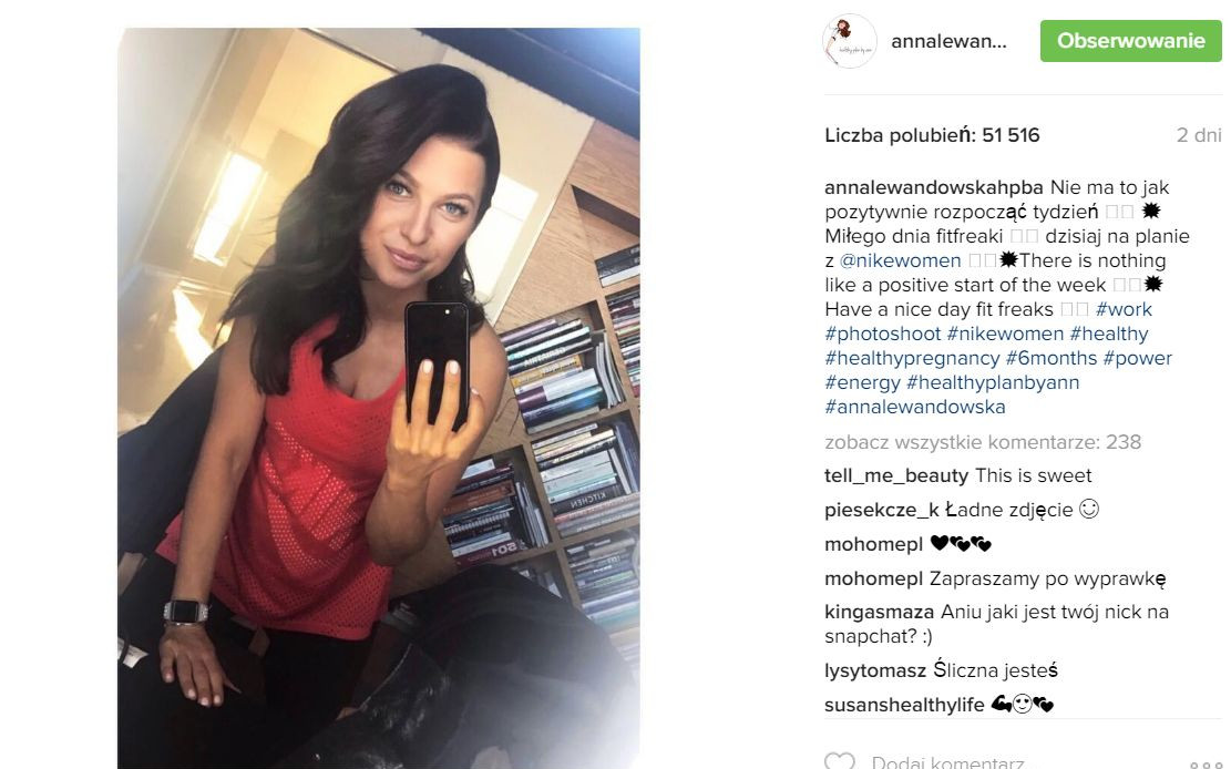 Fanki bez obciachu: Ania, jak Ci piersi urosły! (Instagram)