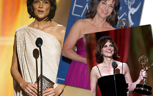 Katie Holmes zmienia się w Sally Field