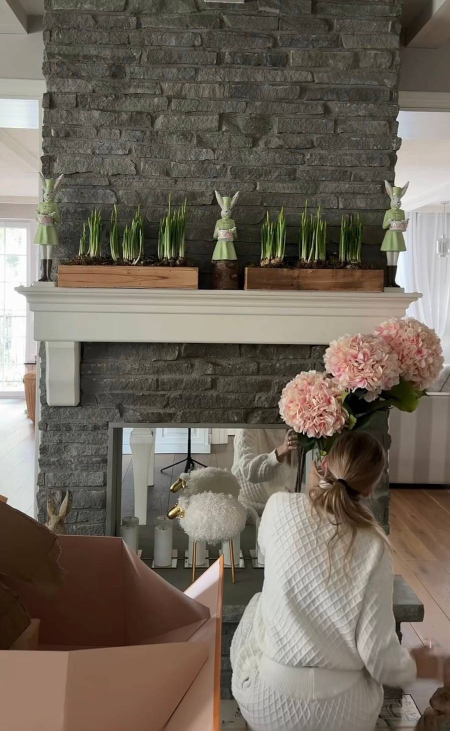 Pazura udekorowała dom na Wielkanoc/ Instagram
