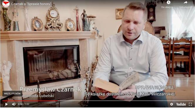 Dom Przemysława Czarnka, fot. YouTube