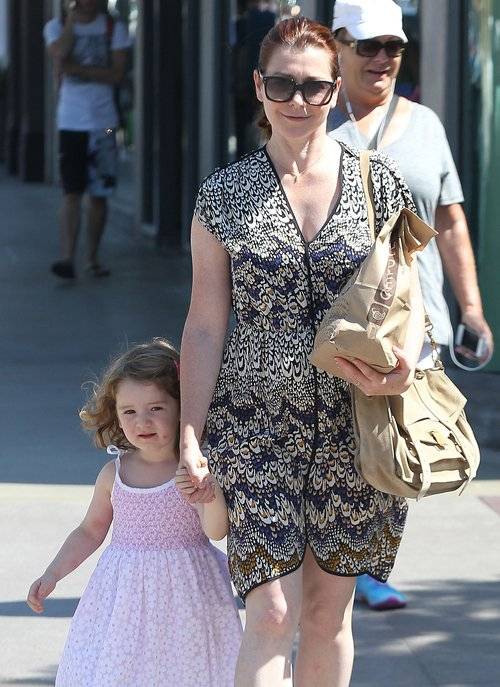 Alyson Hannigan z córeczką