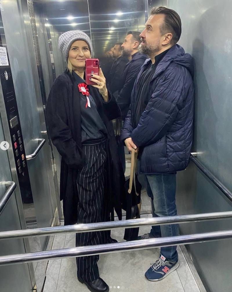 Izabela Kuna i Marek Modzelewski/ Instagram @iza_kuna