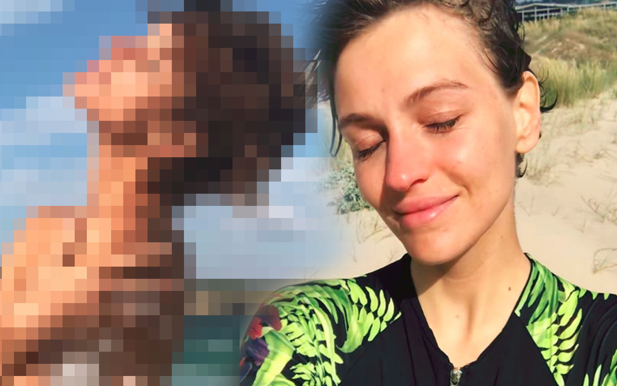 Szczupła Renulka NAGO! Ciągle tęskni