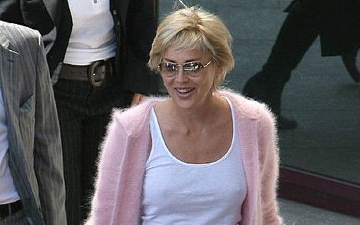 Sharon Stone w Polsce… bez stanika (FOTO)