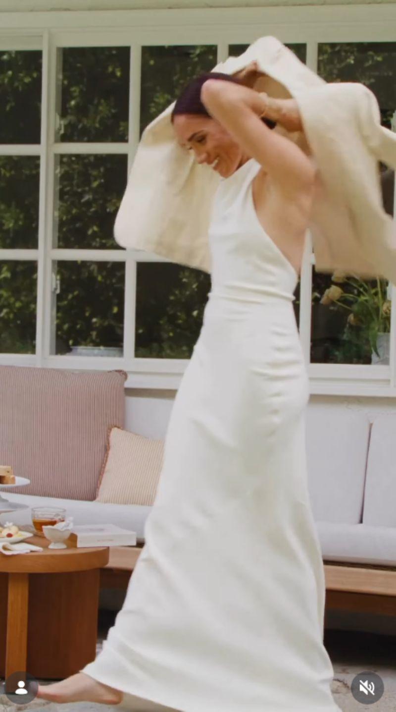 Stylizacja Meghan Markle z reklamy "As ever"/ fot. Instagram/aseverofficial/meghan
