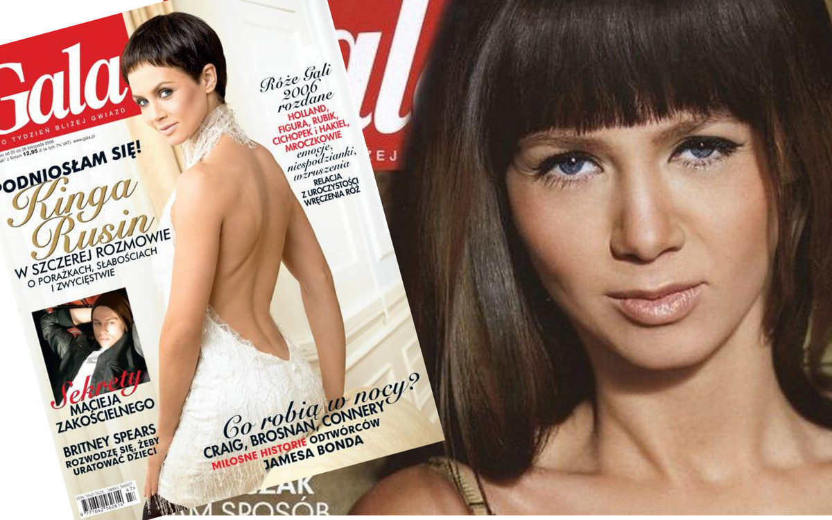 Stare zdjęcia Kingi Rusin na okładkach – ależ się zmieniła!