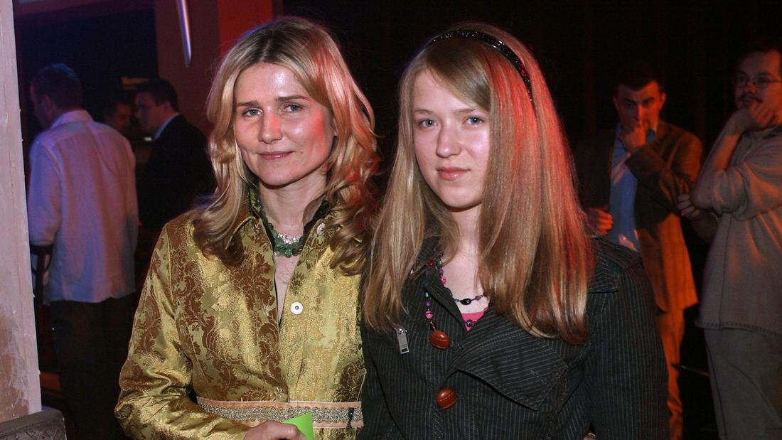 Grażyna Błęcka-Kolska z córka, fot. AKPA