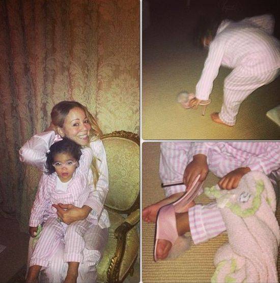 Mariah Carey w domowym zaciszu