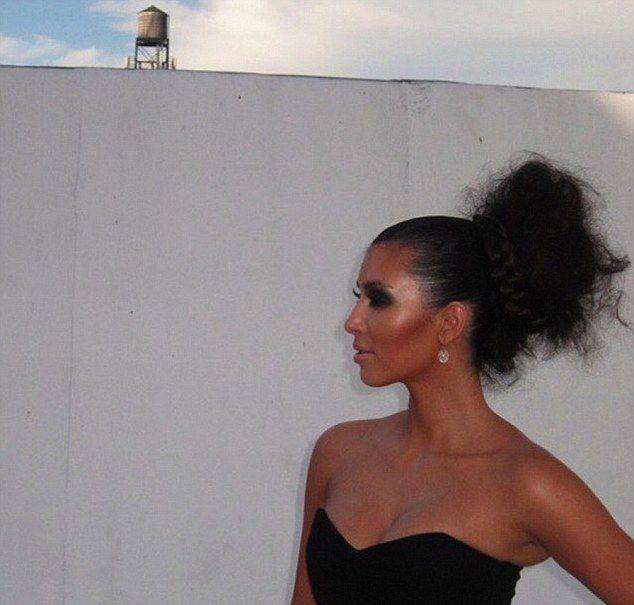 Ulubione fryzury Kim Kardashian