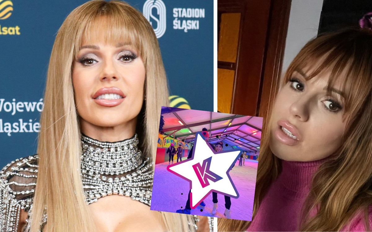 Doda i Dariusz Pachut w tych samych dresach na lodowisku. Fani: Bardzo dobrana para