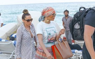 Jennifer Lopez na plaży jak na imprezie (FOTO)