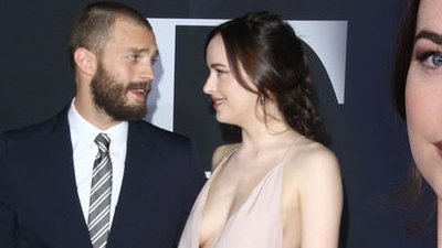 Moment, w którym Jamie Dornan ZGASIŁ Dakotę Johnson przed kamerą