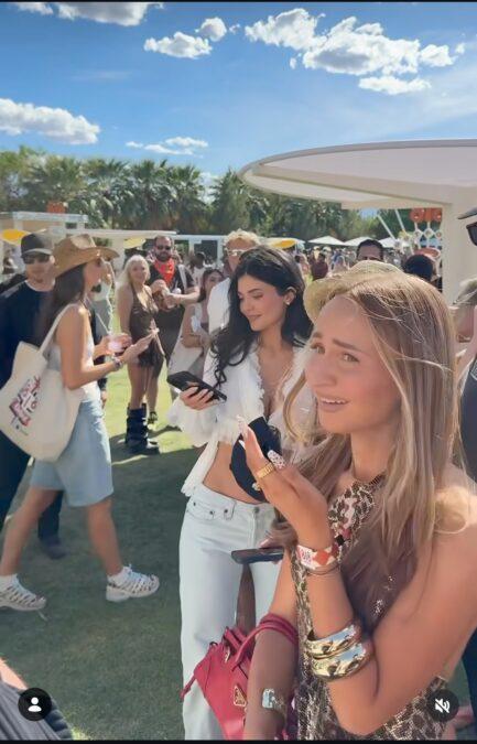 Angelika Mucha na Coachelli, fot. Instagram