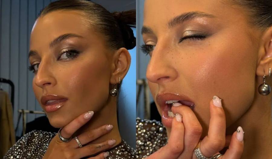 Julia Wieniawa cała w cekinach na "Mam Talent", fot. Instagram