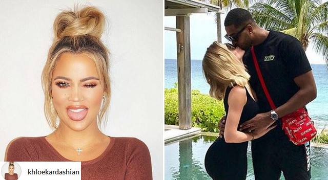 Khloe Kardashian napisała Tristanowi wiadomość i potwierdziła nią ciążę