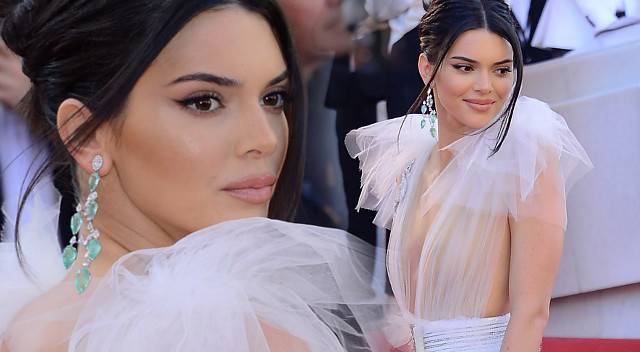 Kendall Jenner na czerwonym dywanie w Cannes 2018
