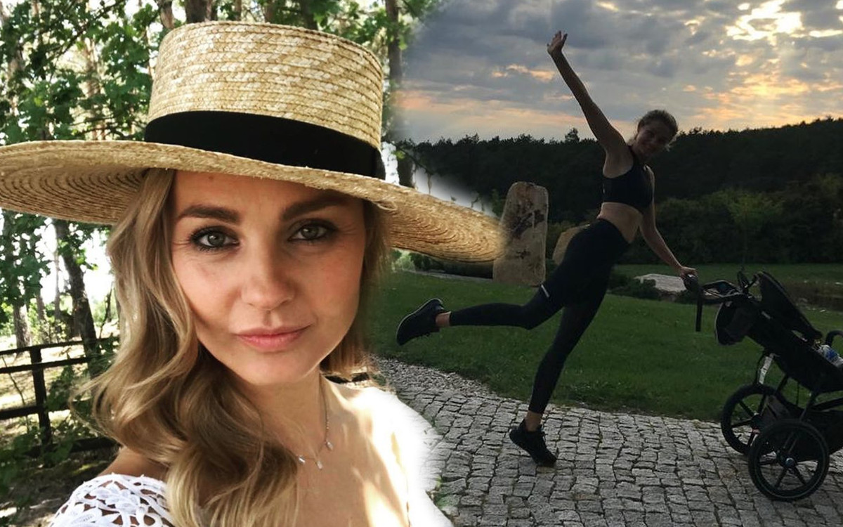 Małgorzata Socha pokazała, jak trenuje z dziećmi na obozie Ani Lewandowskiej