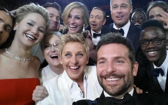 Najpopularniejsza focia z rąsi wszech czasów – Oscary 2014