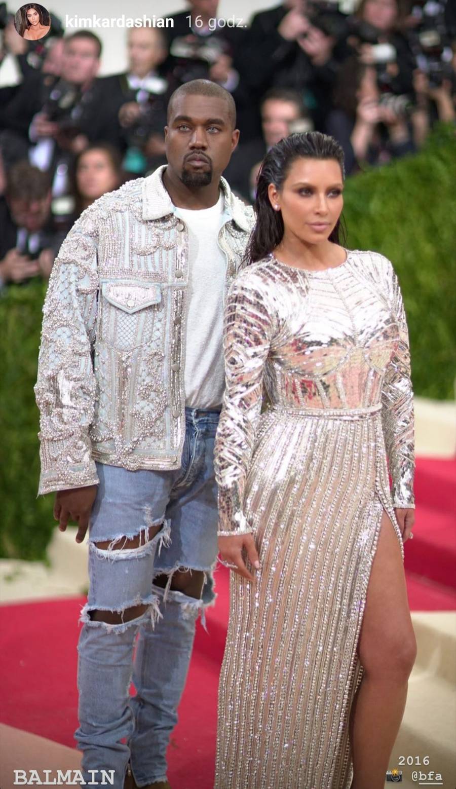 Kim Kardashian na Met Gali