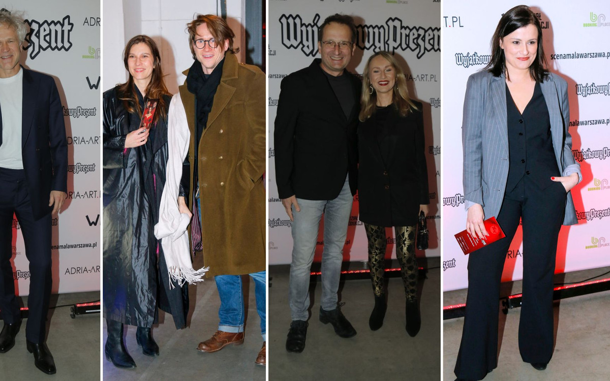 Urocze ujęcia na premierze spektaklu. Zakochani Kamila Kamińska i Michał Meyer, Robert Górski z żoną (FOTO)