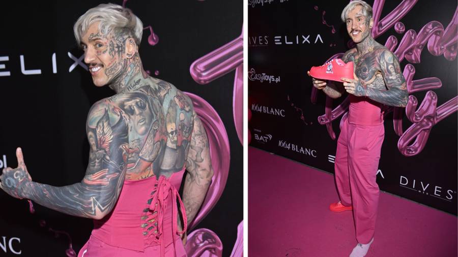 Pink Party. Stifler w gorsecie, Małgorzata Rozenek w czerni, Magda Gessler, Joanna Krupa, Hania z Genzie…