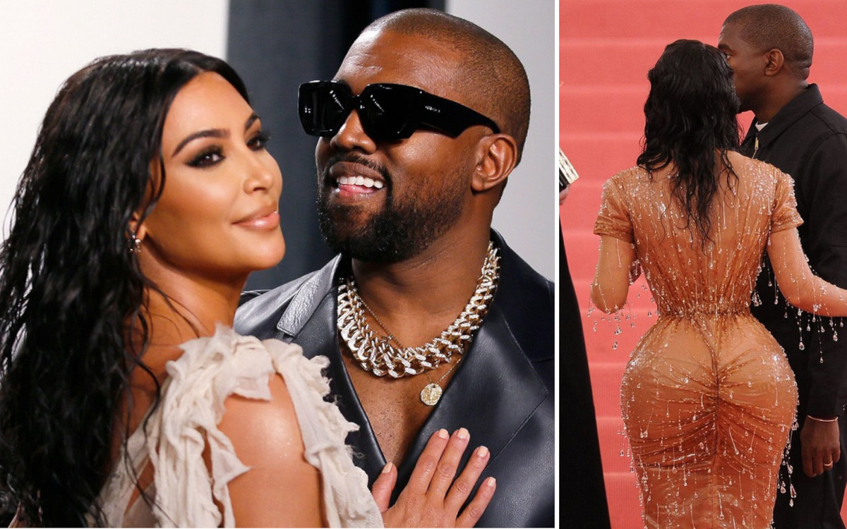 Szok! Kanye West chciał rzucić karierę muzyczną, by zostać stylistą Kim Kardashian