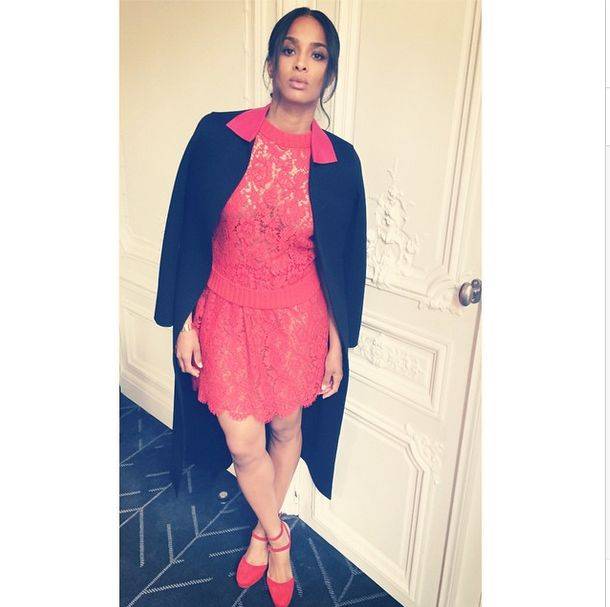 Ciara po ciąży na Instagramie