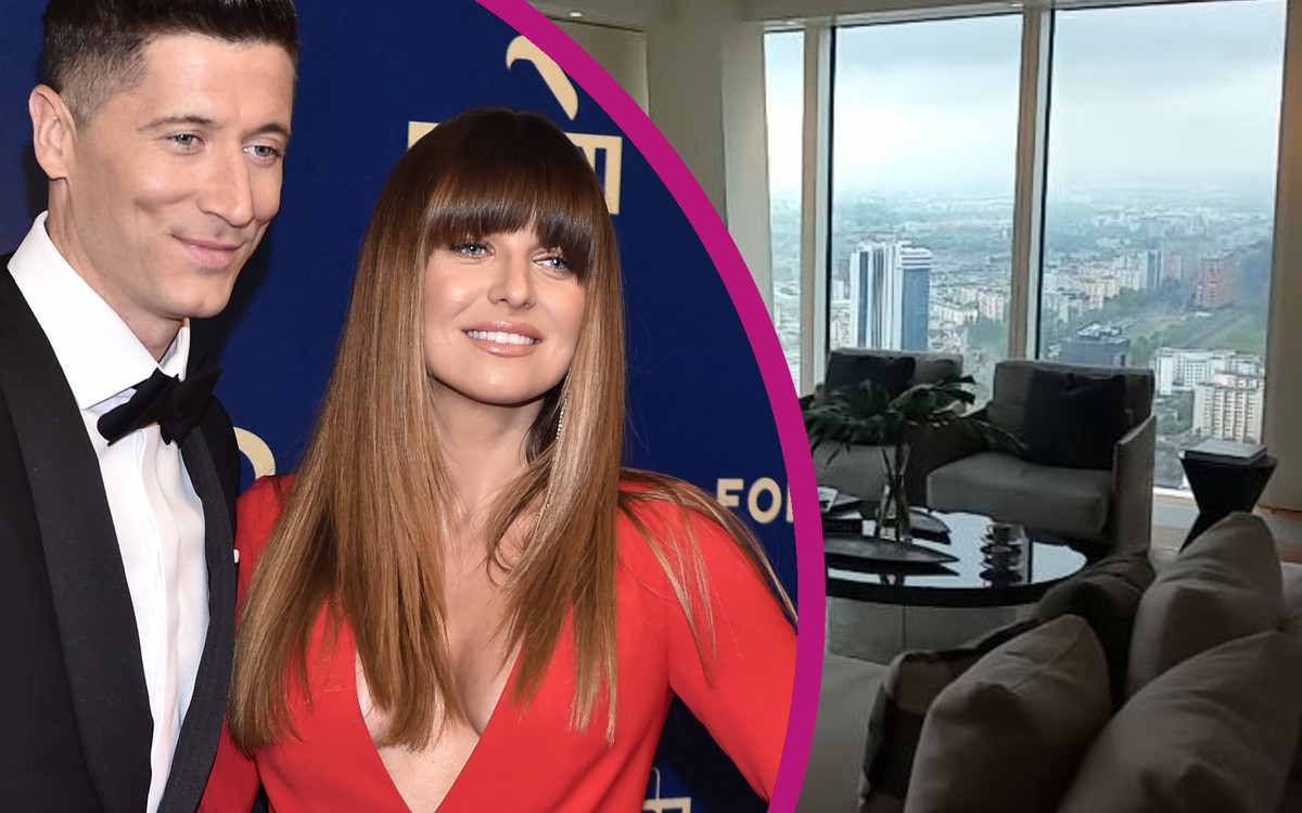 Tak wygląda apartament Anny i Roberta Lewandowskich za 35 MILIONÓW w centrum Warszawy
