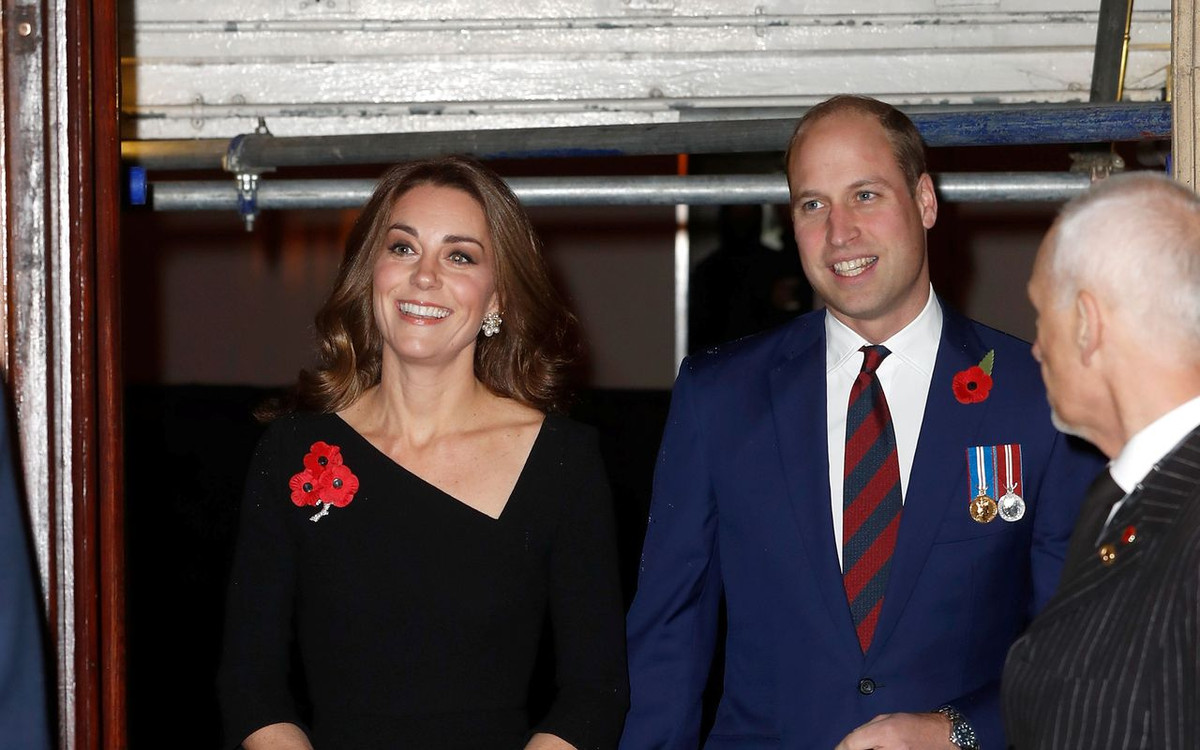 Księżna Kate i księżna Meghan na obchodach rocznicy zakończenia wojny