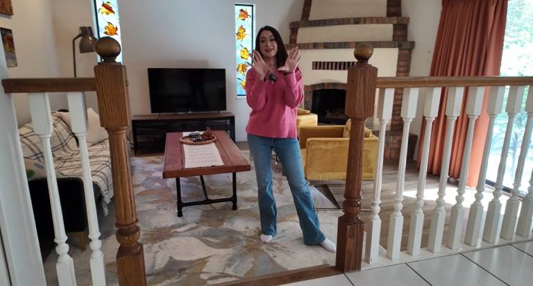 Jaś Dąbrowski i Sylwia Przybysz pokazali dom w Kanadzie, fot. Instagram