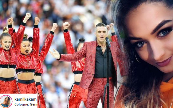 Kamila Zalewska – tancerka, która wystąpiła z Robbie Williamsem na otwarciu Mundialu