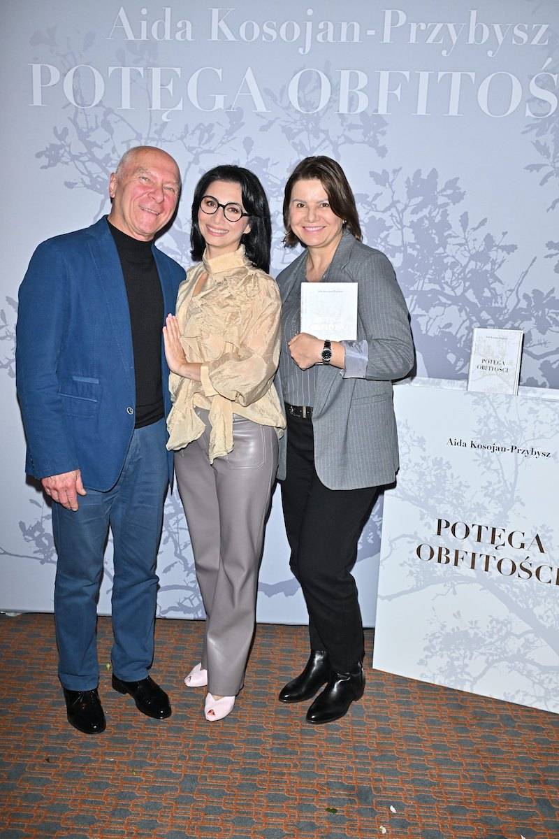 Janusz Tylman, Aida Kosojan-Przybysz - premiera książki "Potęga Obfitości", fot.: KAPiF