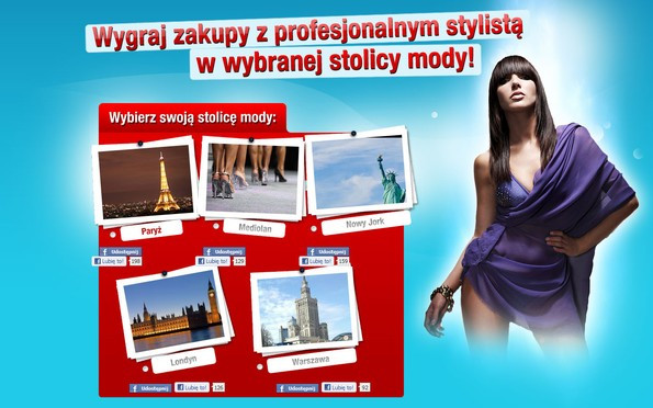 Do wygrania zakupy ze stylistą w stolicy mody!