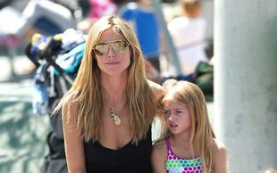 Heidi Klum z dziećmi i partnerem  (FOTO)