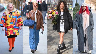 Gwiazdy przed studiem “DDTVN”. Zaroiło się od pięknych kobiet. Zdjęcia paprazzi