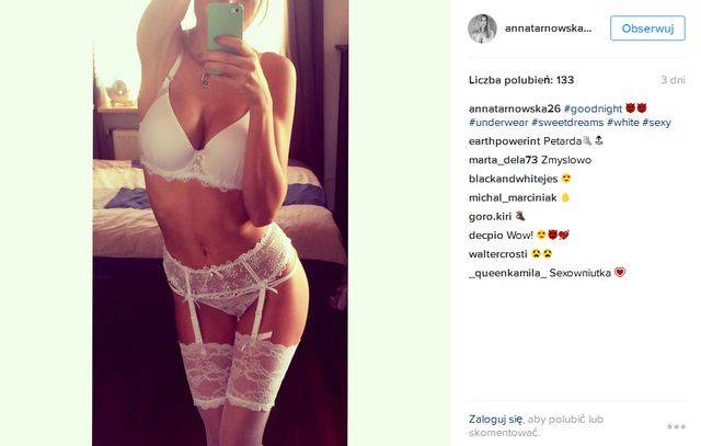 Dziewczyna Rafała Brzozowskiego, Anna Tarnowska kusi sylwetką na Instagramie!