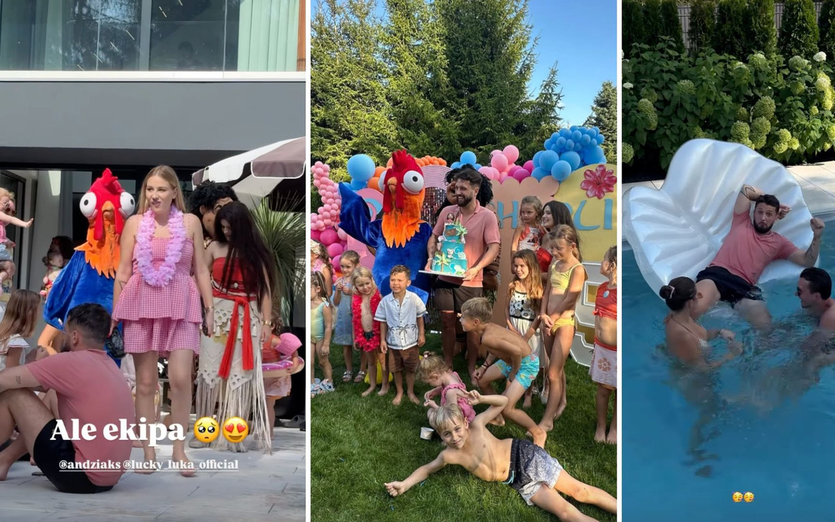 Andziaks i Luka z przytupem zorganizowali Charlie 5 urodziny. Była nawet Natalia Siwiec