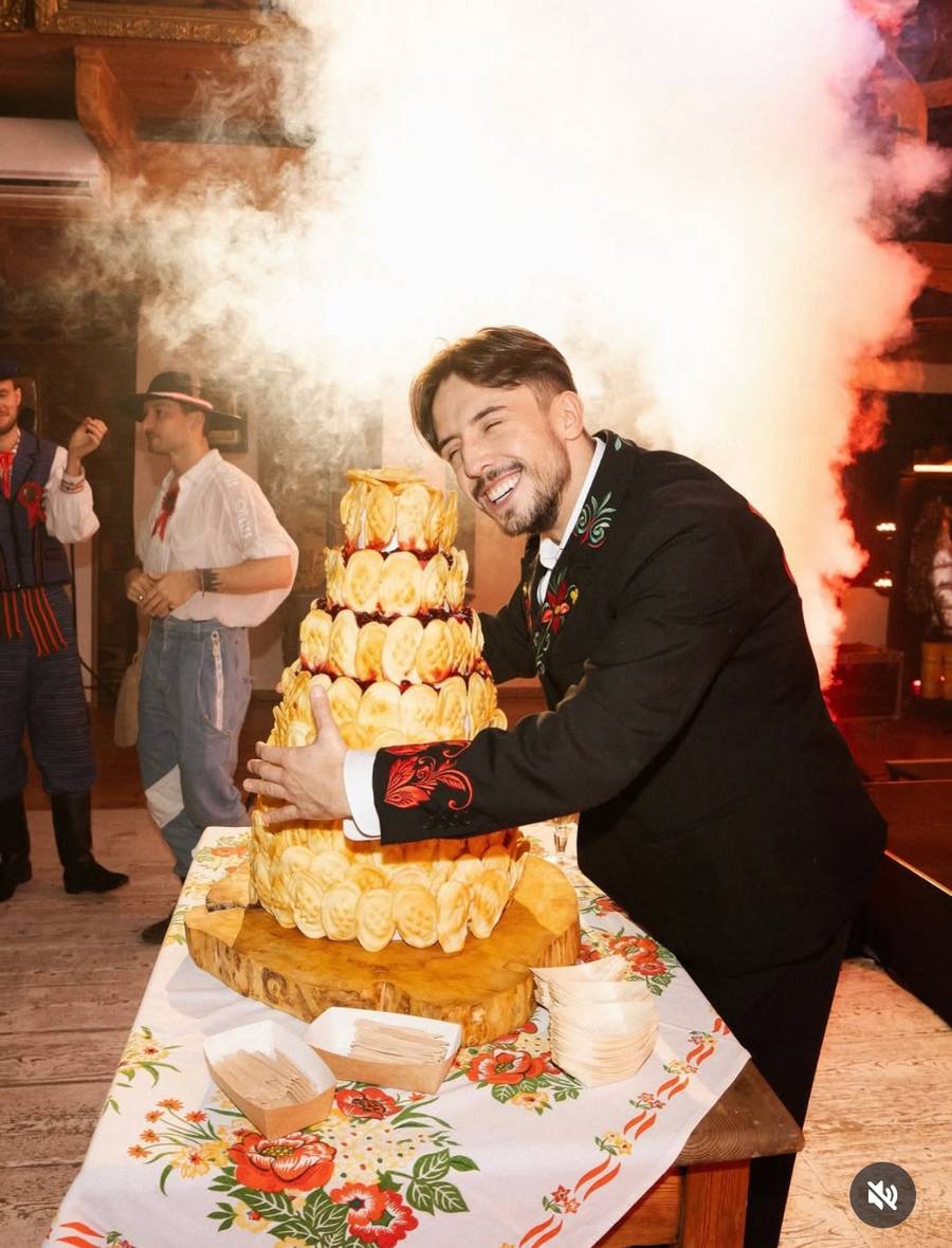 Bal urodzinowy Dawida Kwiatkowskiego, fot. Instagram