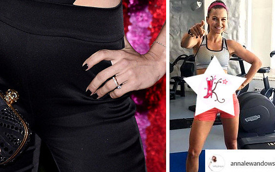 Anna Lewandowska przejęła się komentarzami na temat swego brzucha?