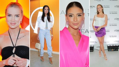 Event L’Oréal Paris. Cukierkowa Halejcio, Żmuda Trzebiatowska w totalnym blondzie, wciąż młoda Torbicka