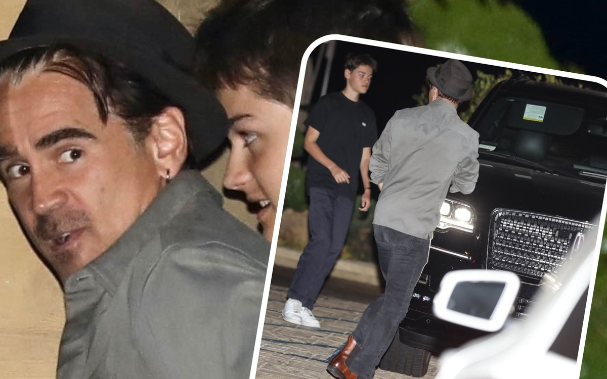 Colin Farrell na koalicji z Henry Tadeuszem. To ewidentnie ich ulubione miejsce (ZDJĘCIA)