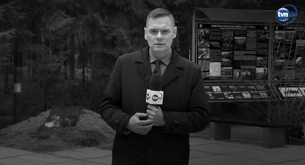 Rafał Poniatowski nie żyje, fot. TVN24