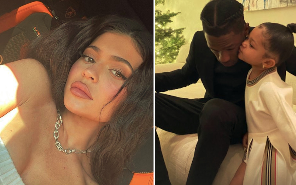 Kylie Jenner dzieli się wspólnymi zdjęciami Stormi z tatą. UROCZE!