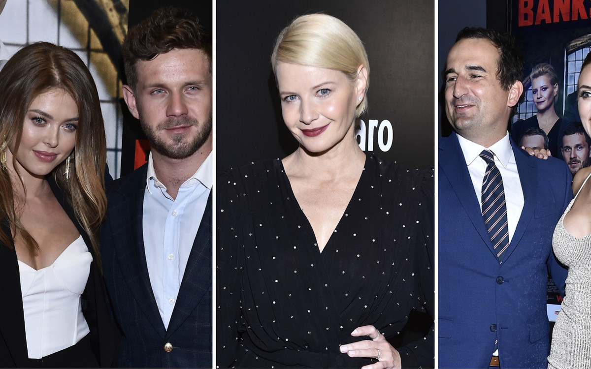 Premiera filmu “Banksterzy”. Skromna Joanna Opozda i Rafał Zawierucha z zaskakującą fryzurą