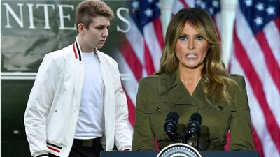 Barron Trump MIAŁ KRONAWIRUSA. Melania potwierdziła wynik