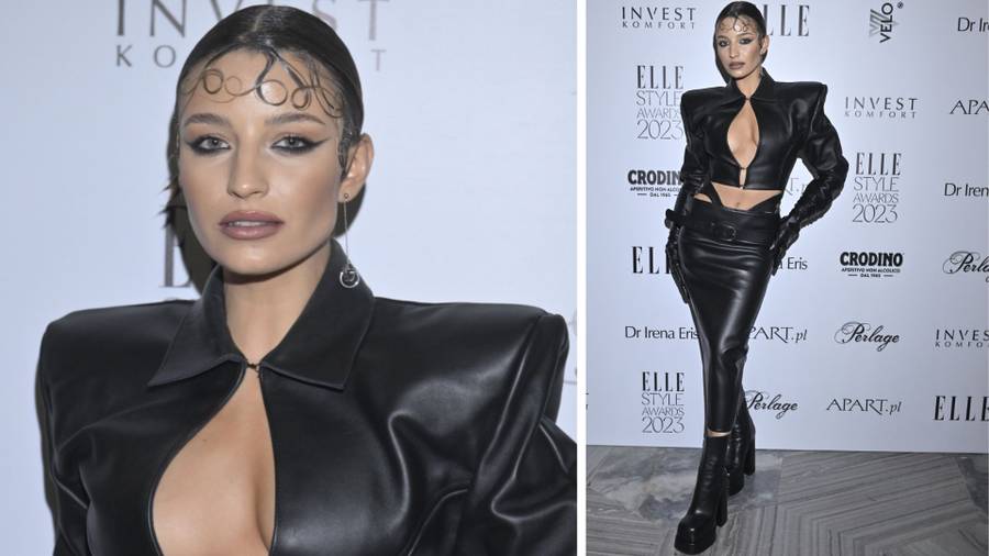 Elle Style Awards. Magda Różczka zrezygnowała z elegancji, Julia Wieniawa od stóp do głów w czarnej skórze, Maffashion…