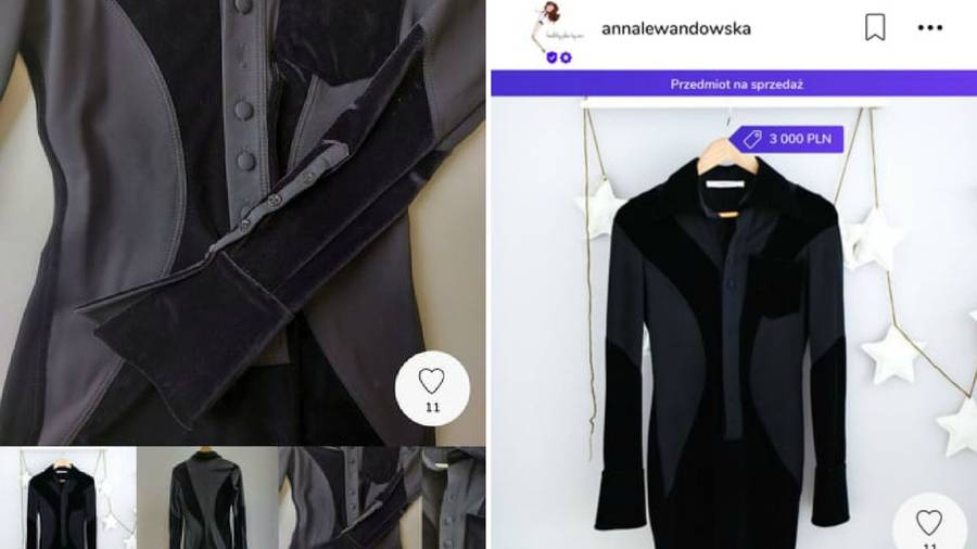 Anna Lewandowska robi wyprzedaż szafy