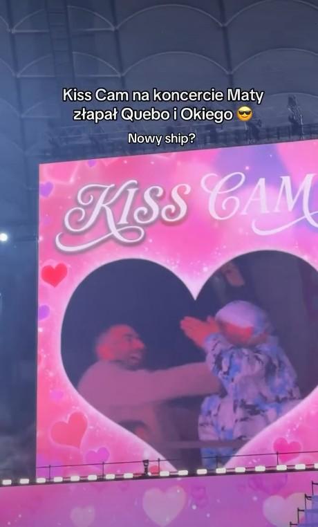 Quebonafide i Oki przyłapani na pocałunku! fot. Instagram