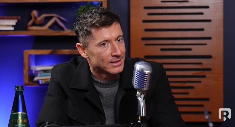 Robert Lewandowski o diecie, fot. YouTube