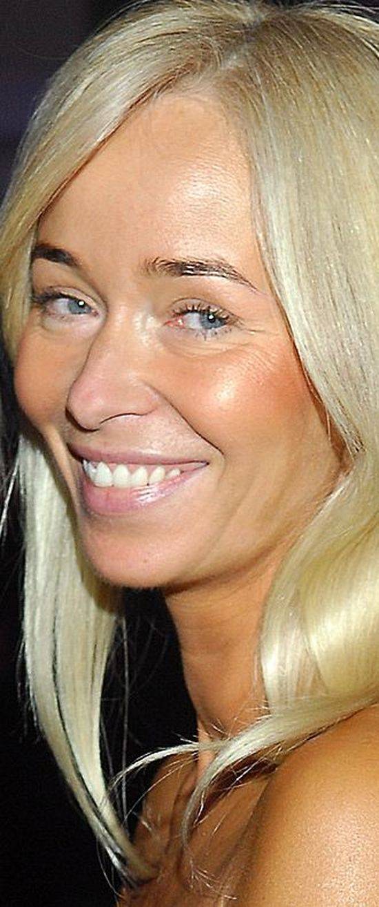 Twarz Joanny Przetakiewicz z bliska